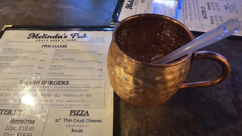 Melinda's Pub Menu image 2